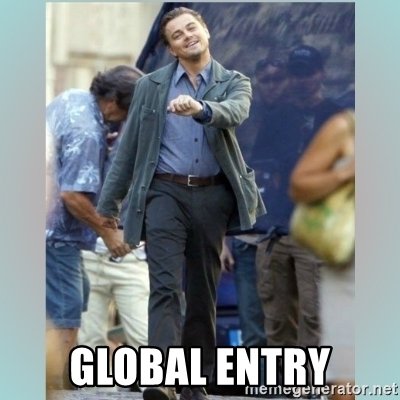global entry tsa precheck meme